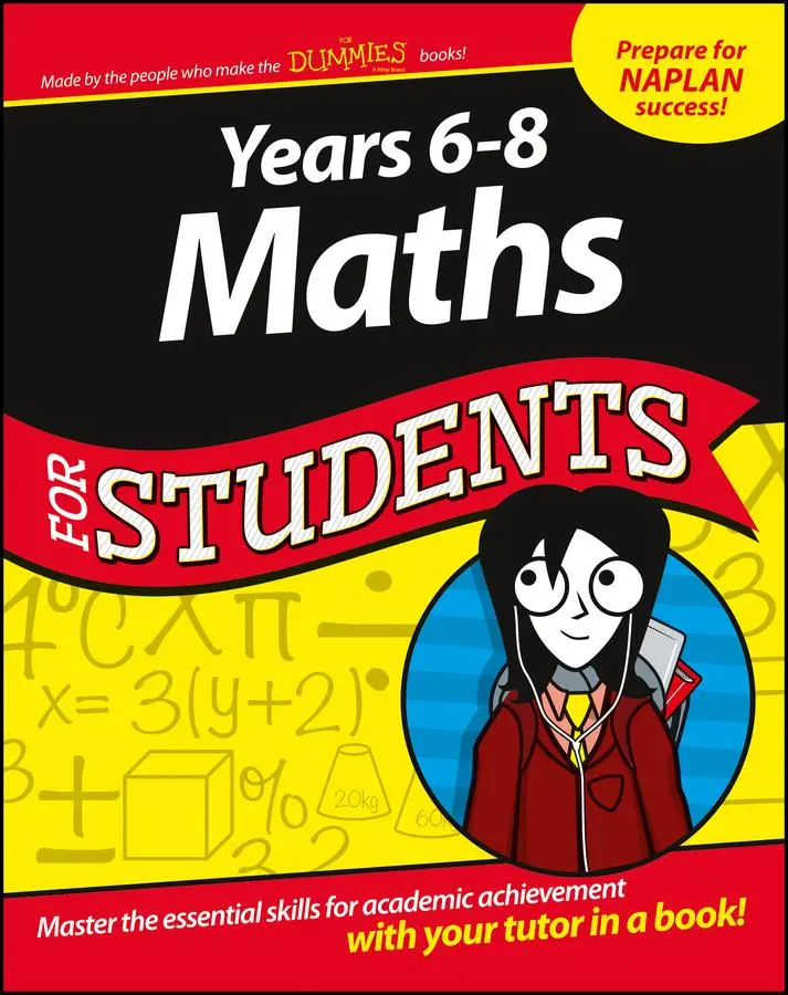 Cover: 9780730326731 | Years 6 - 8 Maths For Students | The Experts at Dummies | Taschenbuch