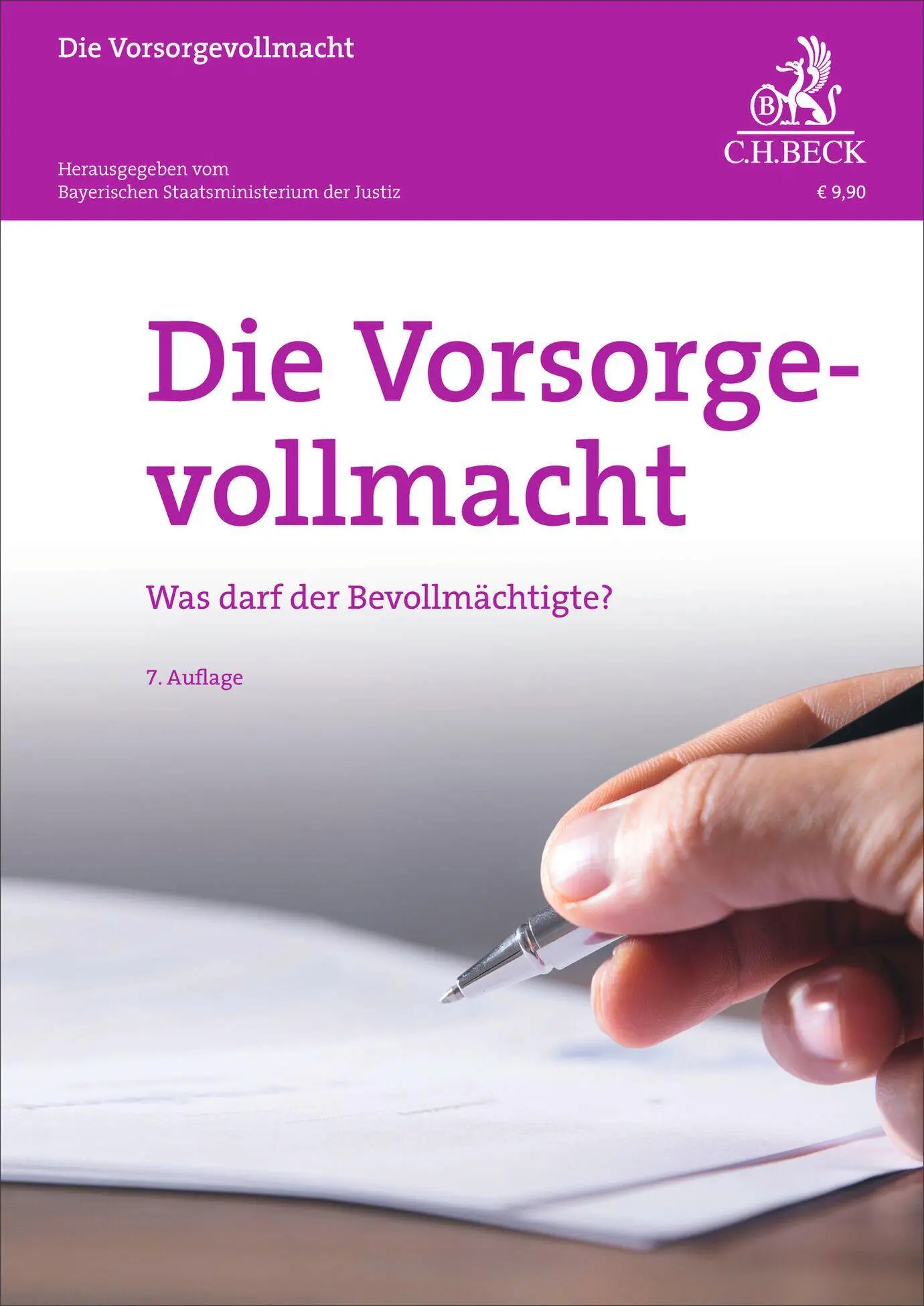 Cover: 9783406846731 | Die Vorsorgevollmacht | Was darf der Bevollmächtigte? | Knittel | Buch