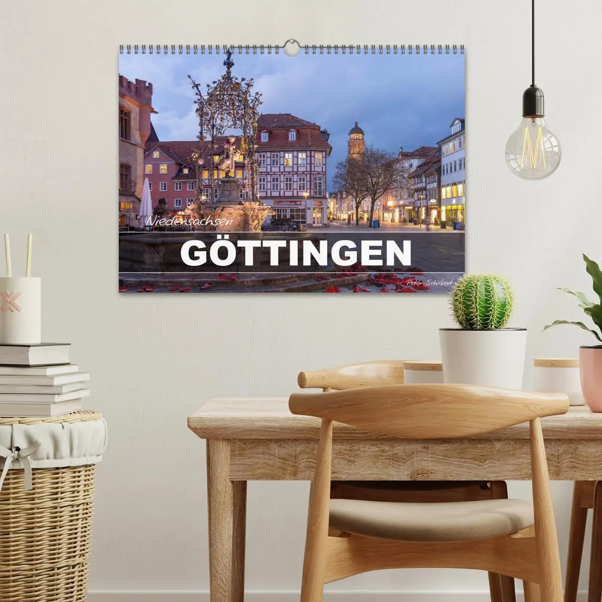 Bild: 9783457266731 | Niedersachsen - Göttingen (Wandkalender 2026 DIN A3 quer), CALVENDO...