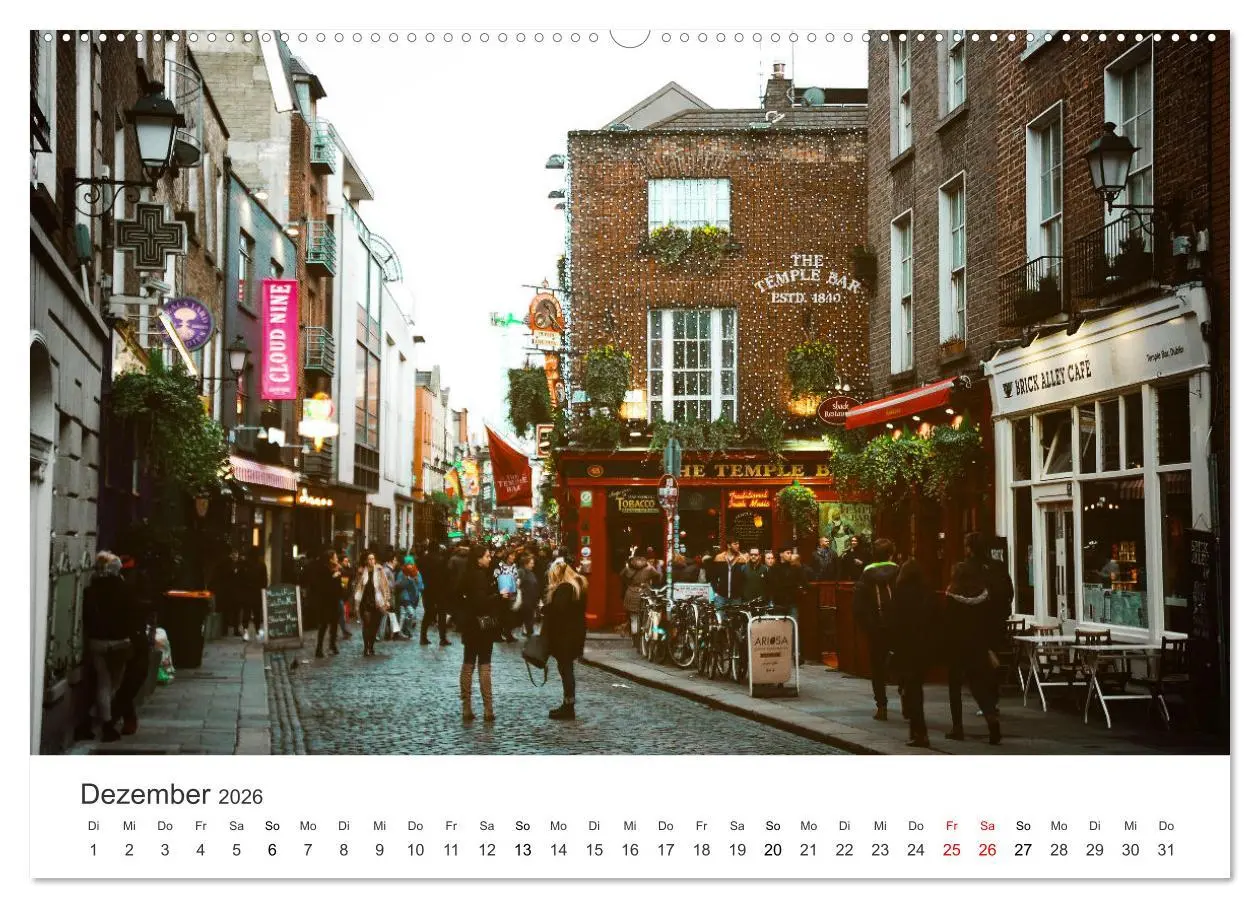 Bild: 9783457576731 | Dublin - Irlands beeindruckende Hauptstadt. (Wandkalender 2026 DIN...