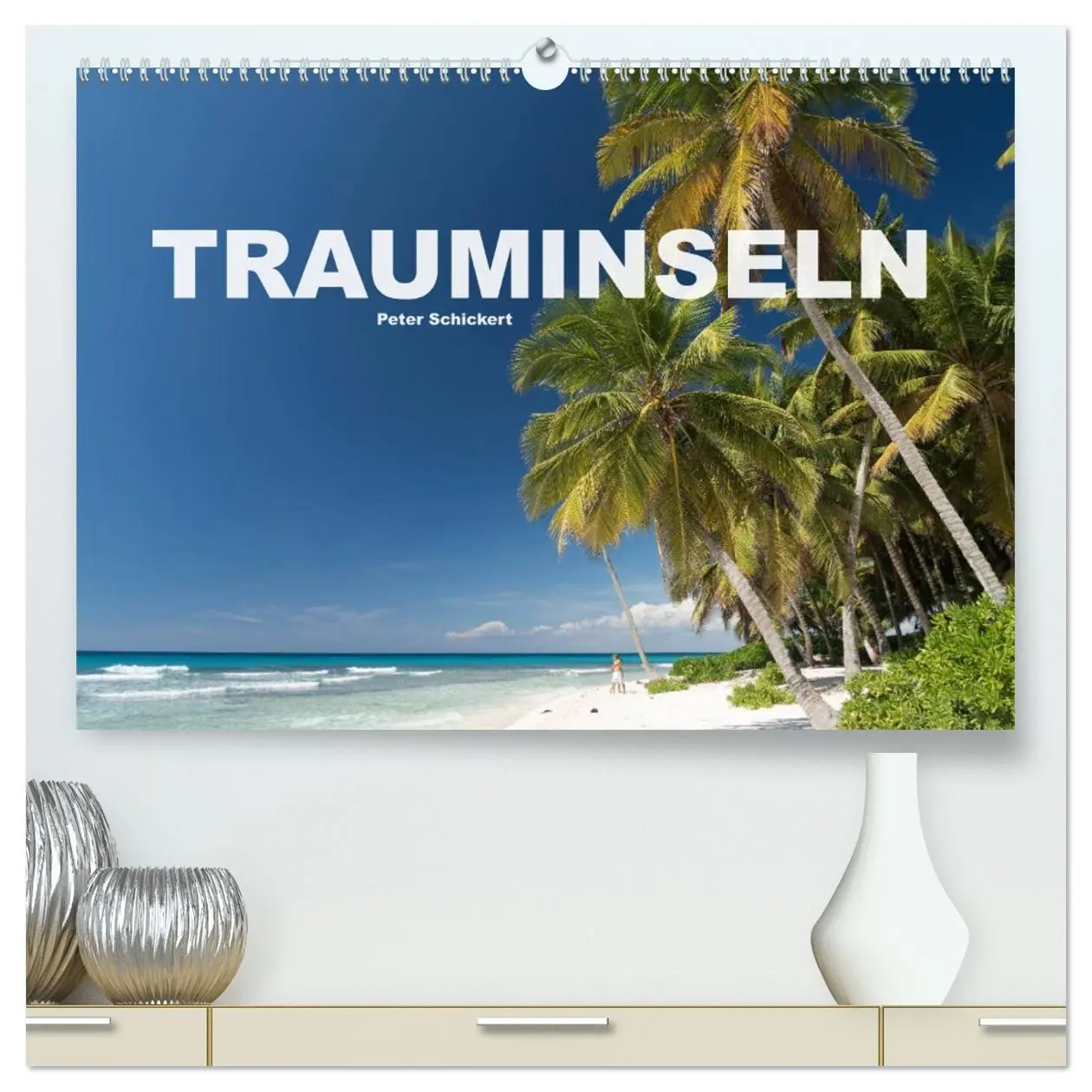 Cover: 9783457956731 | Trauminseln (hochwertiger Premium Wandkalender 2026 DIN A2 quer),...