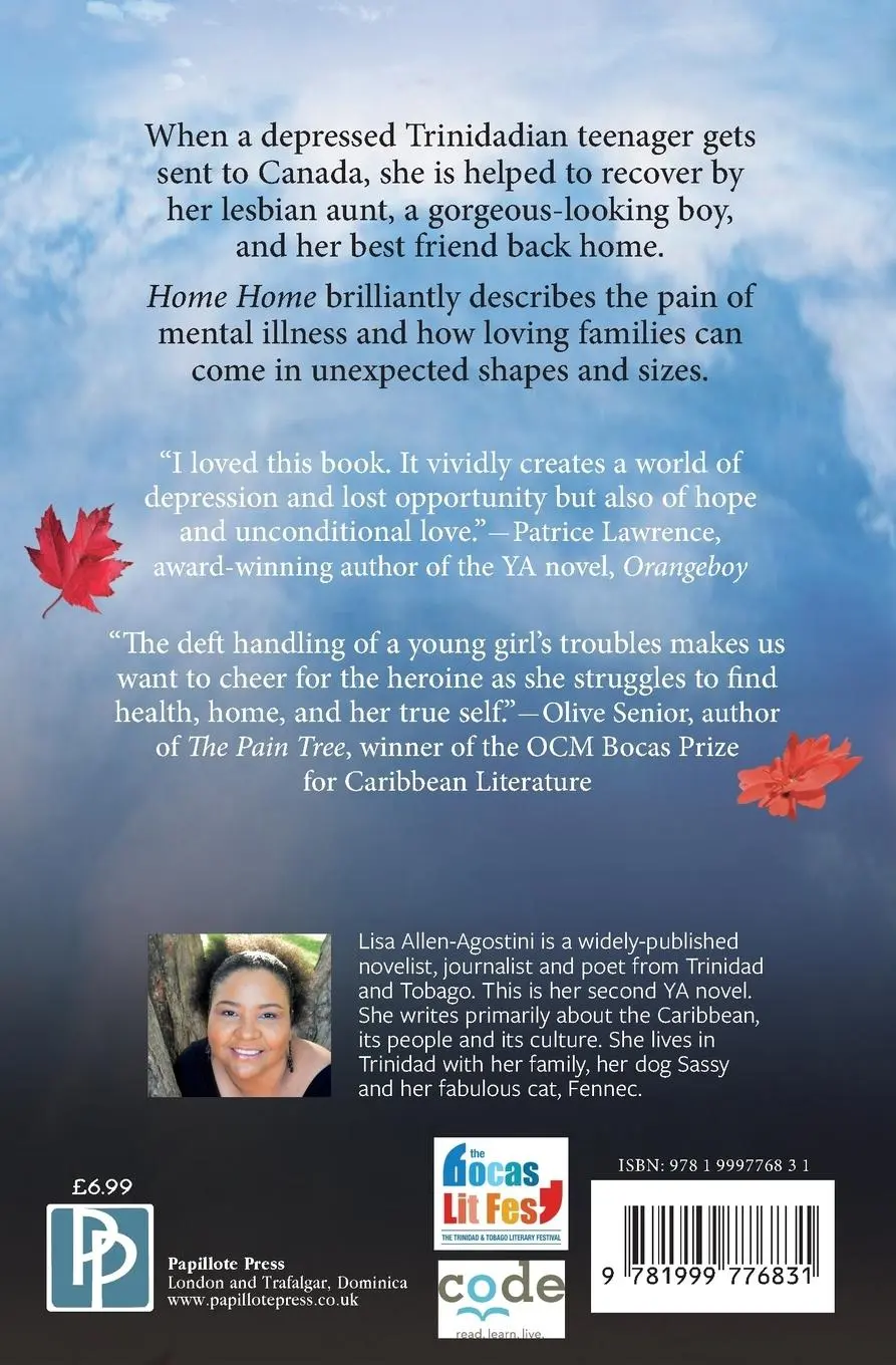 Rückseite: 9781999776831 | Home Home | Lisa Allen-Agostini | Taschenbuch | Englisch | 2018