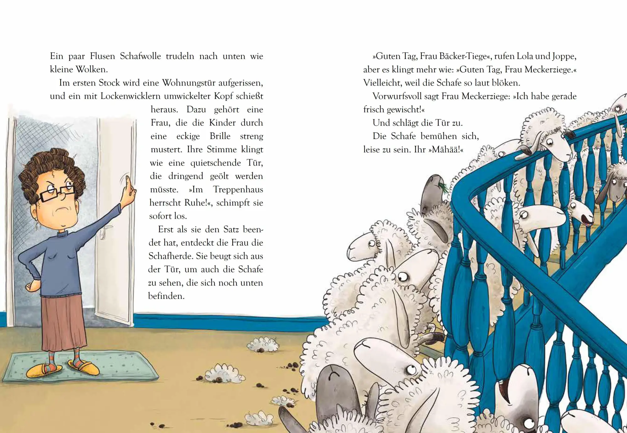 Bild: 9783414826831 | Voll molliwollig! Ein Schaf kommt selten allein | Katrin Pokahr | Buch