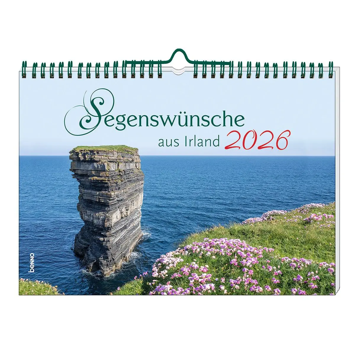 Cover: 9783746266831 | Segenswünsche aus Irland 2026 | Kalender | Spiralbindung | 12 S.