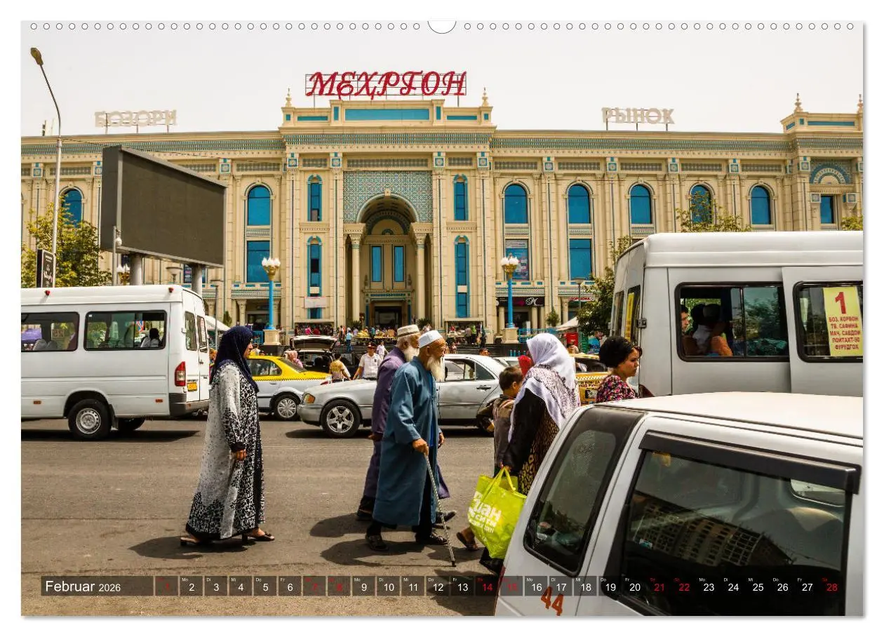Bild: 9783457626931 | Duschanbe - Hauptstadt von Tadschikistan (Wandkalender 2026 DIN A2...