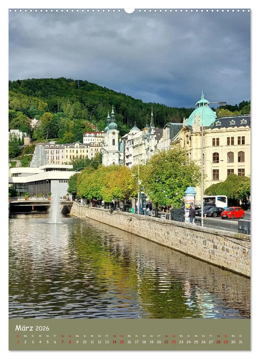 Bild: 9783516336931 | Karlsbad - prächtig und elegant (Wandkalender 2026 DIN A2 hoch),...
