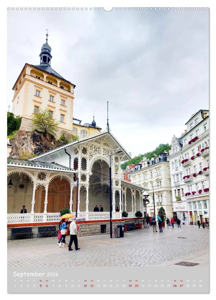 Bild: 9783516336931 | Karlsbad - prächtig und elegant (Wandkalender 2026 DIN A2 hoch),...