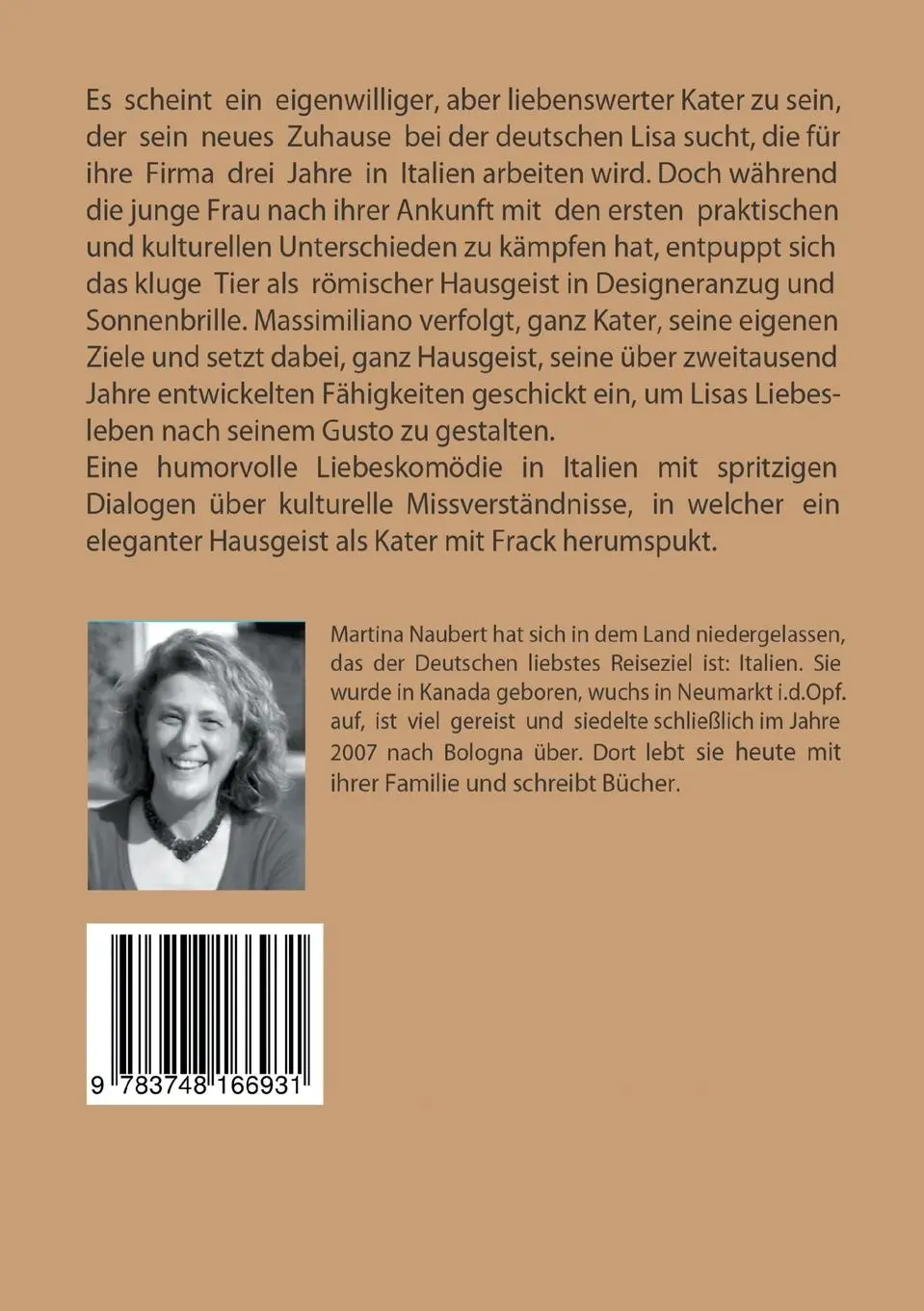Rückseite: 9783748166931 | Massimiliano Dolce Vita auf leisen Pfoten (illustrierte Ausgabe)