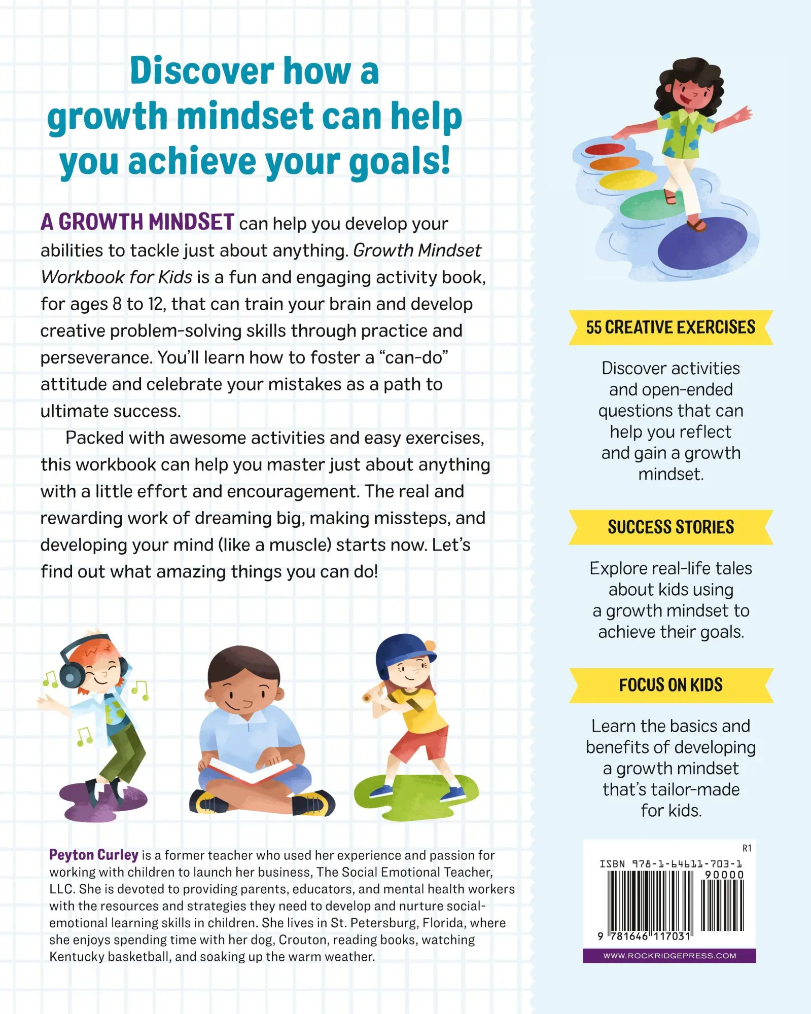 Rückseite: 9781646117031 | Growth Mindset Workbook for Kids | Peyton Curley | Taschenbuch | 2020