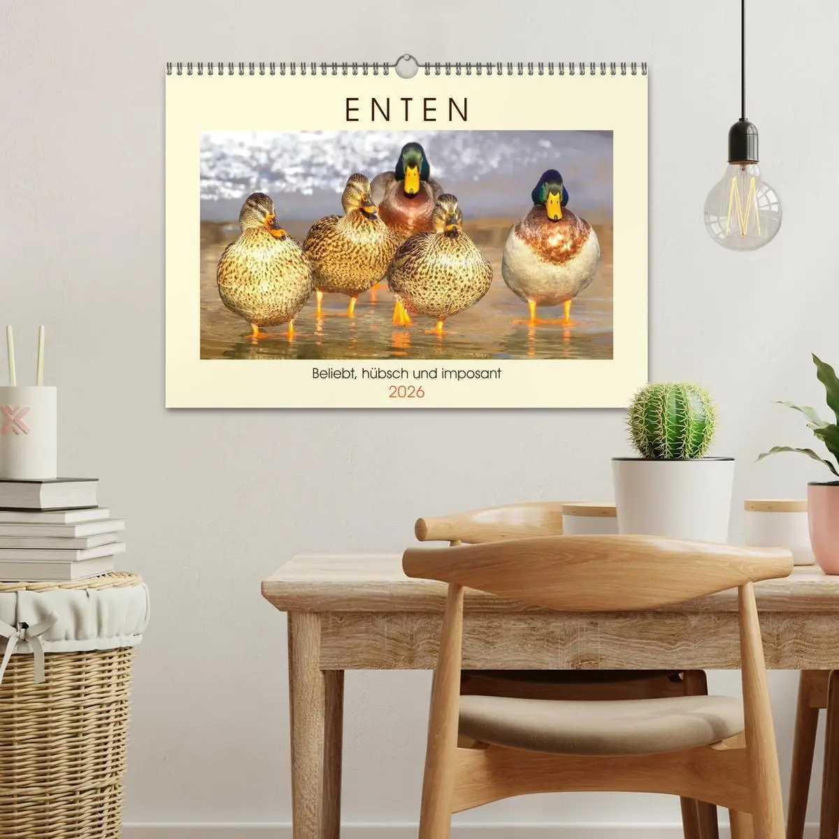 Bild: 9783457827031 | Enten. Beliebt, hübsch und imposant (Wandkalender 2026 DIN A3...
