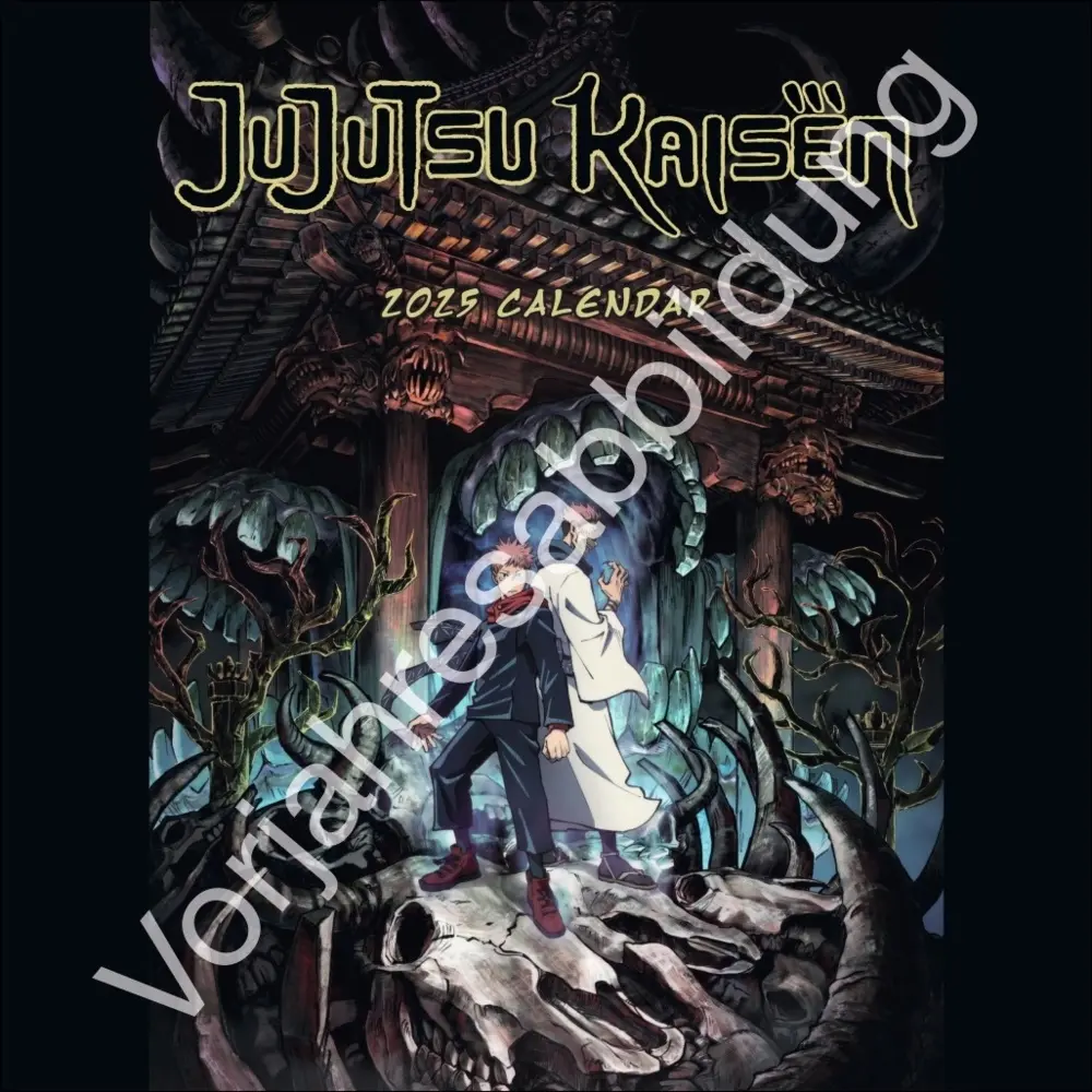 Cover: 9783840197031 | Jujutsu Kaisen Broschurkalender 2026 | Kalender | 28 S. | Englisch