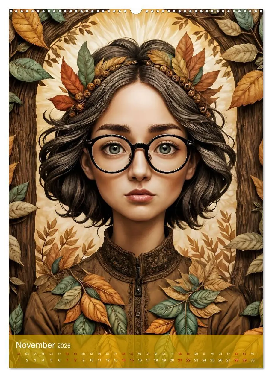 Bild: 9783457297131 | Brille und Persönlichkeit (hochwertiger Premium Wandkalender 2026...