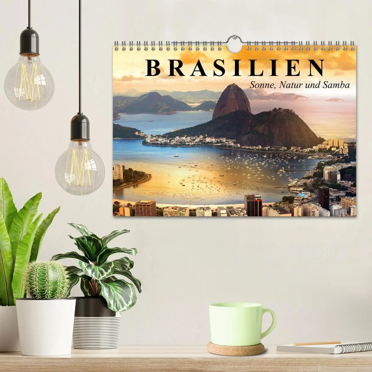 Bild: 9783516217131 | Brasilien. Sonne, Natur und Samba (Wandkalender 2026 DIN A4 quer),...