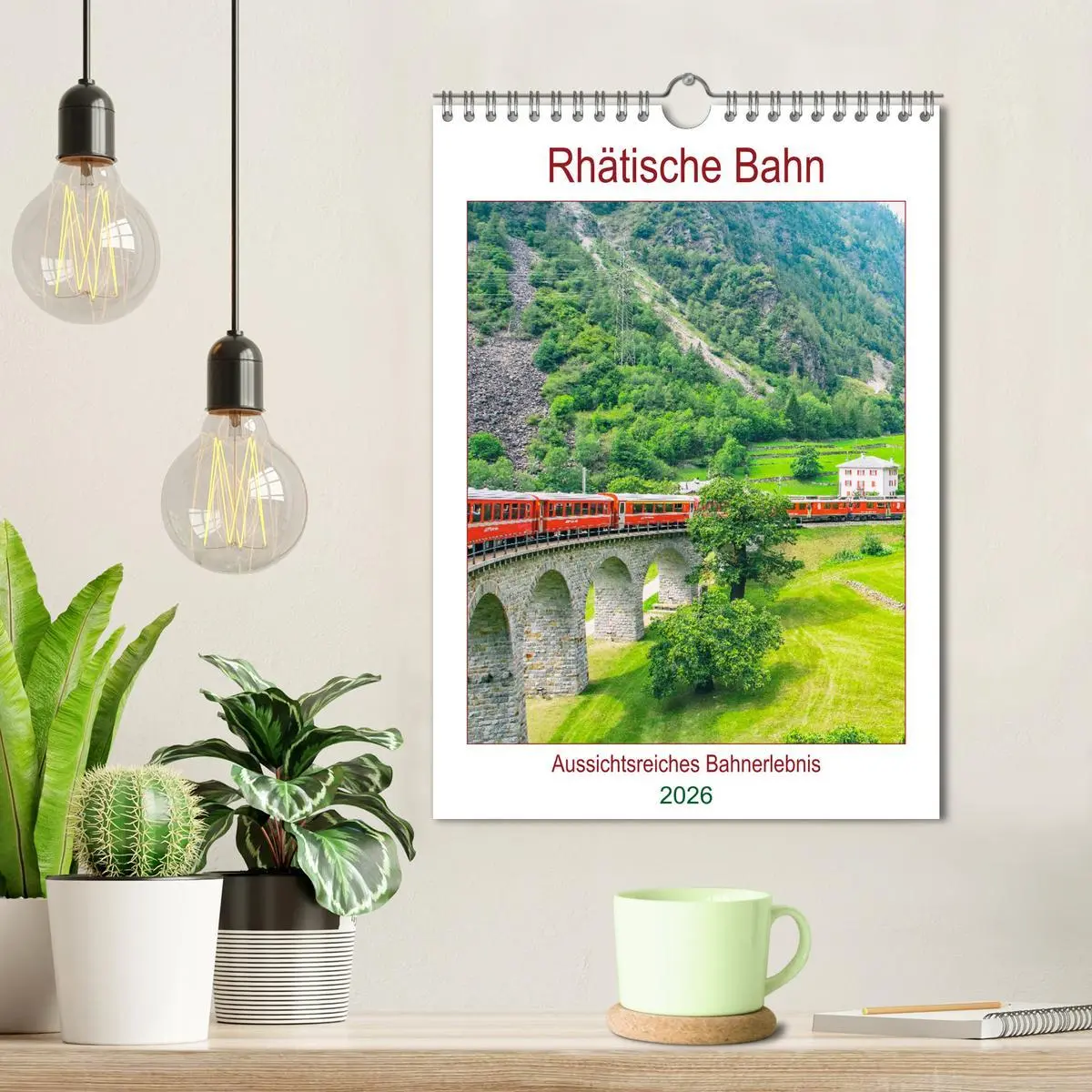 Bild: 9783516387131 | Rhätische Bahn - aussichtsreiches Bahnerlebnis (Wandkalender 2026...
