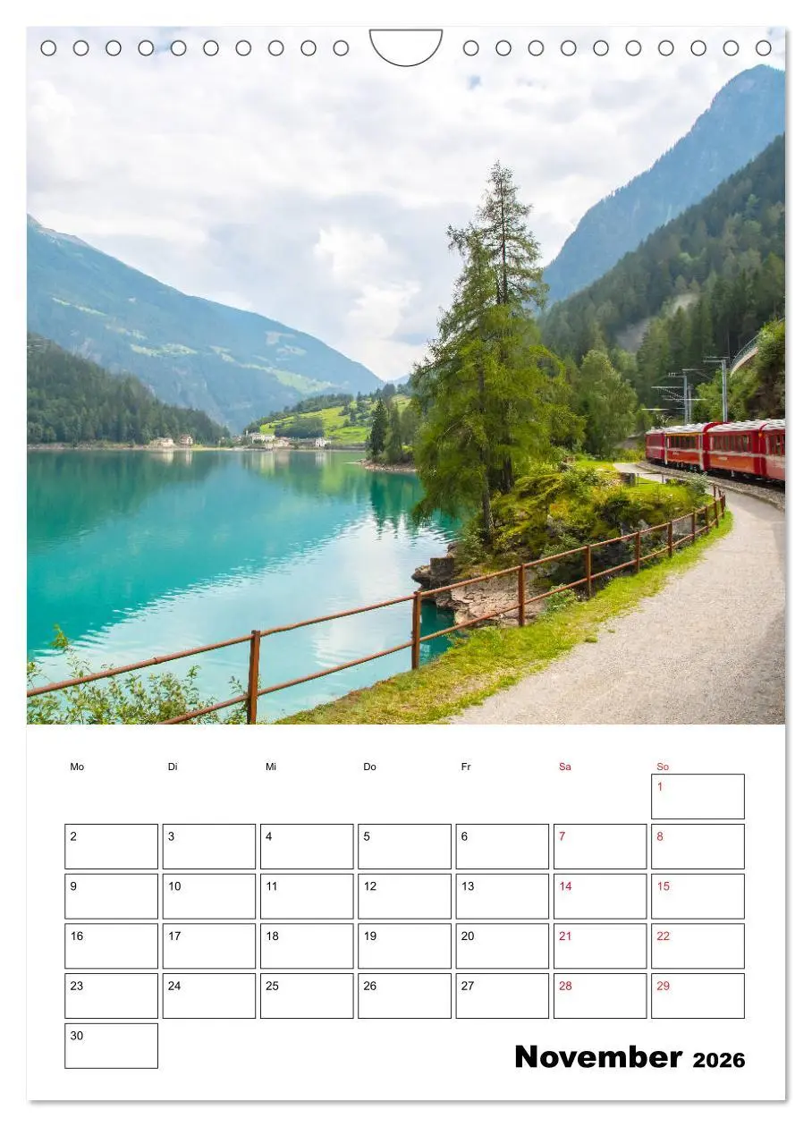 Bild: 9783516387131 | Rhätische Bahn - aussichtsreiches Bahnerlebnis (Wandkalender 2026...