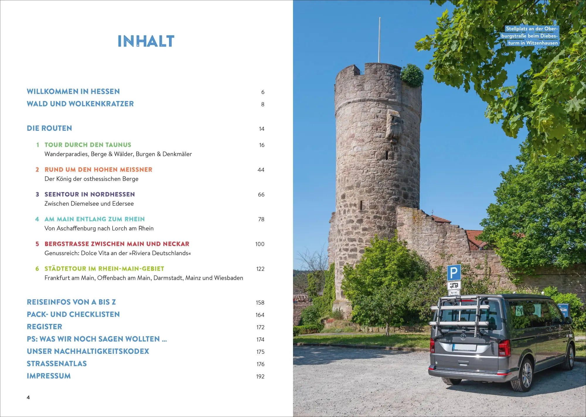 Bild: 9783734327131 | Hessen mit dem Wohnmobil | Die schönsten Entdeckertouren | Taschenbuch