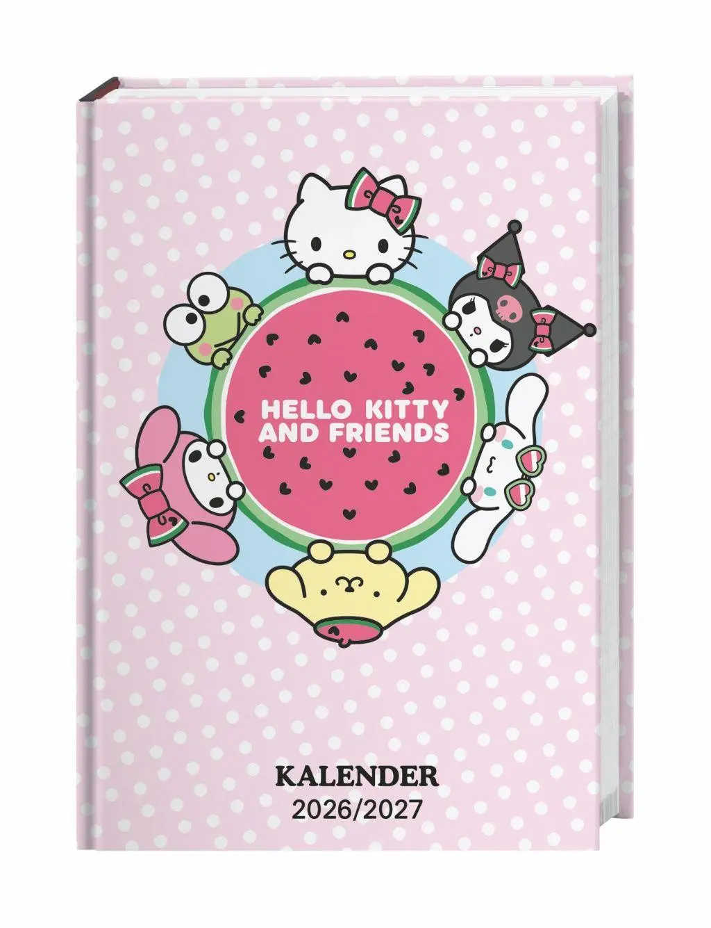 Cover: 9783756417131 | Hello Kitty 17-Monats-Kalenderbuch A5 2027 - 17 Monate. Von August...