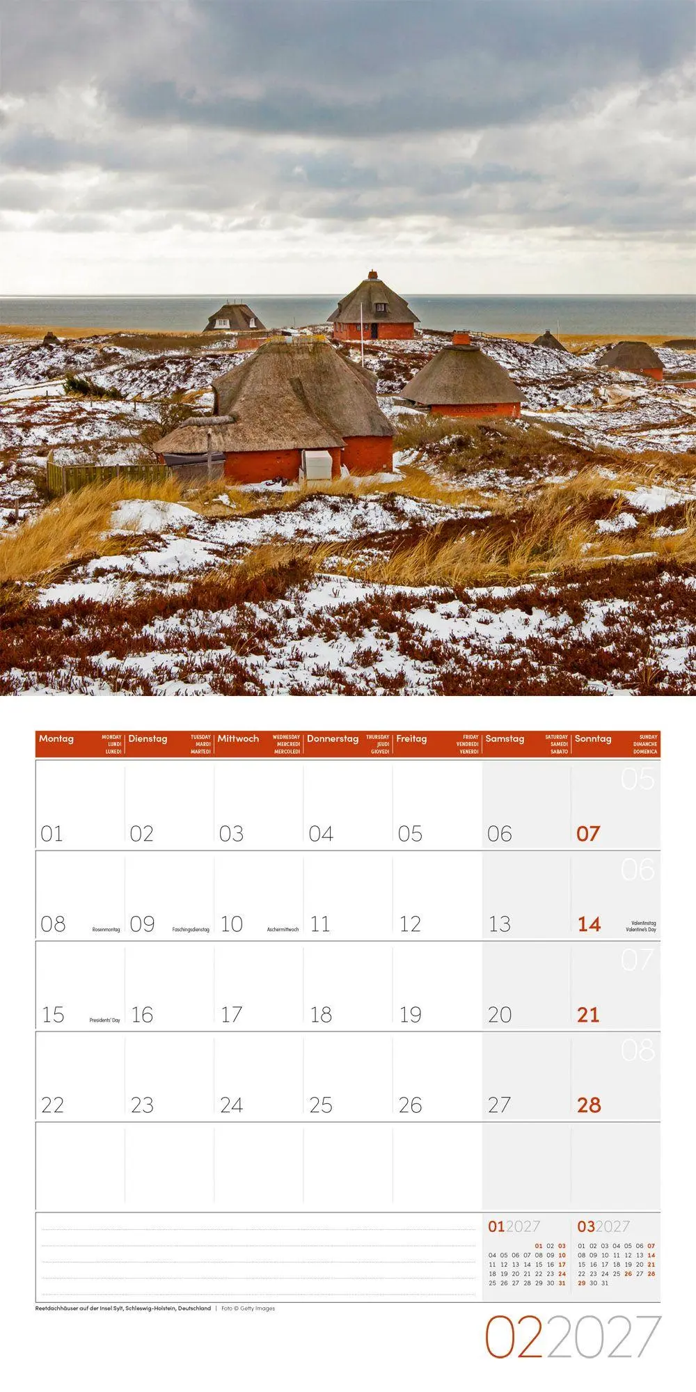 Bild: 9783838447131 | Am Meer Kalender 2027 - 30x30 - Art12 | Ackermann Kunstverlag GmbH
