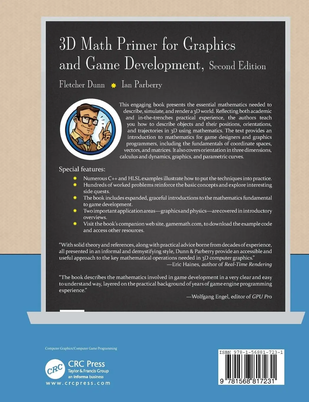 Rückseite: 9781568817231 | 3D Math Primer for Graphics and Game Development | Dunn (u. a.) | Buch