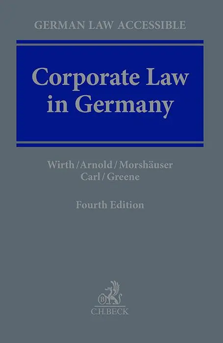 Cover: 9783406797231 | Corporate Law in Germany | Gerhard Wirth (u. a.) | Buch | XXII | 2024
