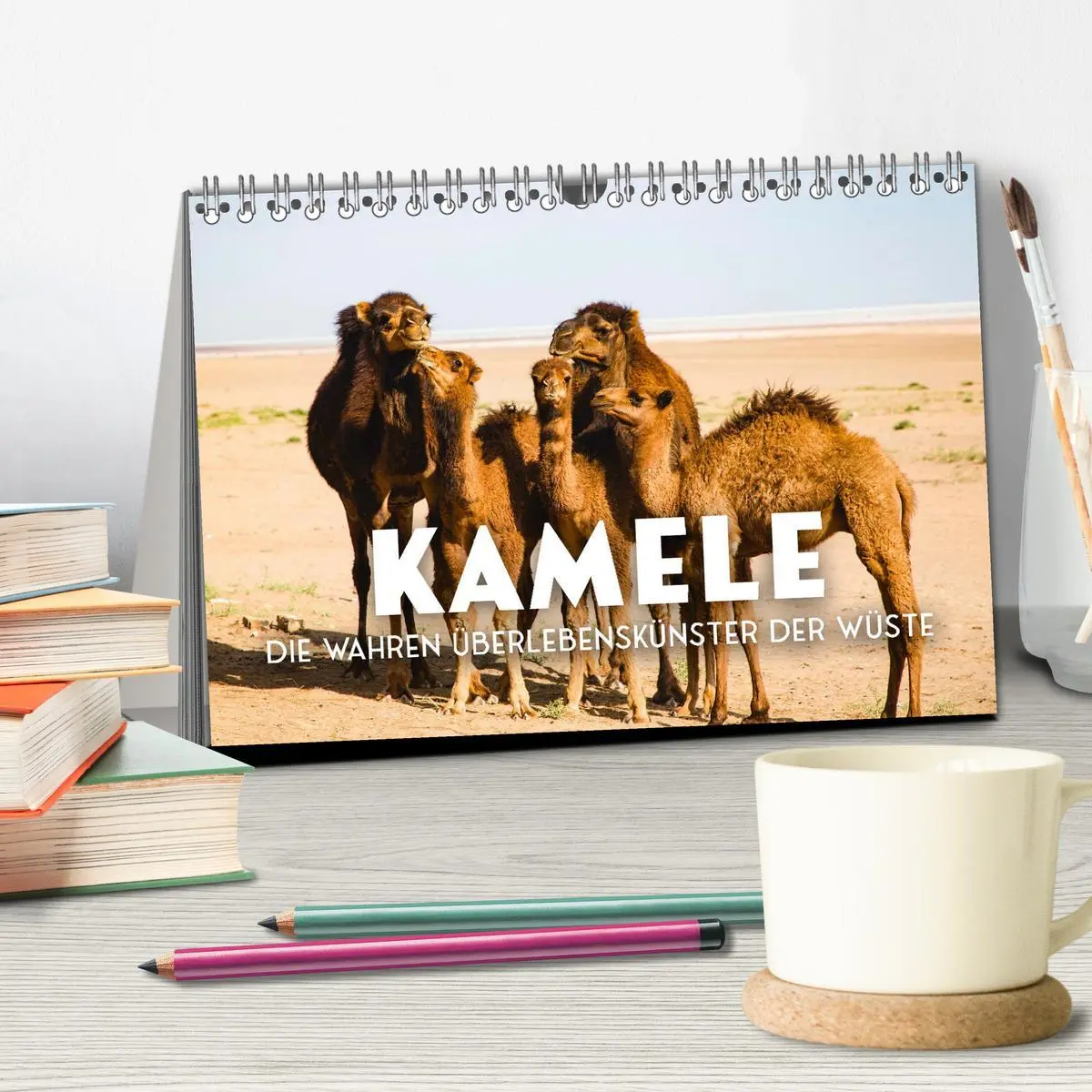 Bild: 9783457427231 | Kamele - die wahren Überlebenskünstler der Wüste. (Tischkalender...