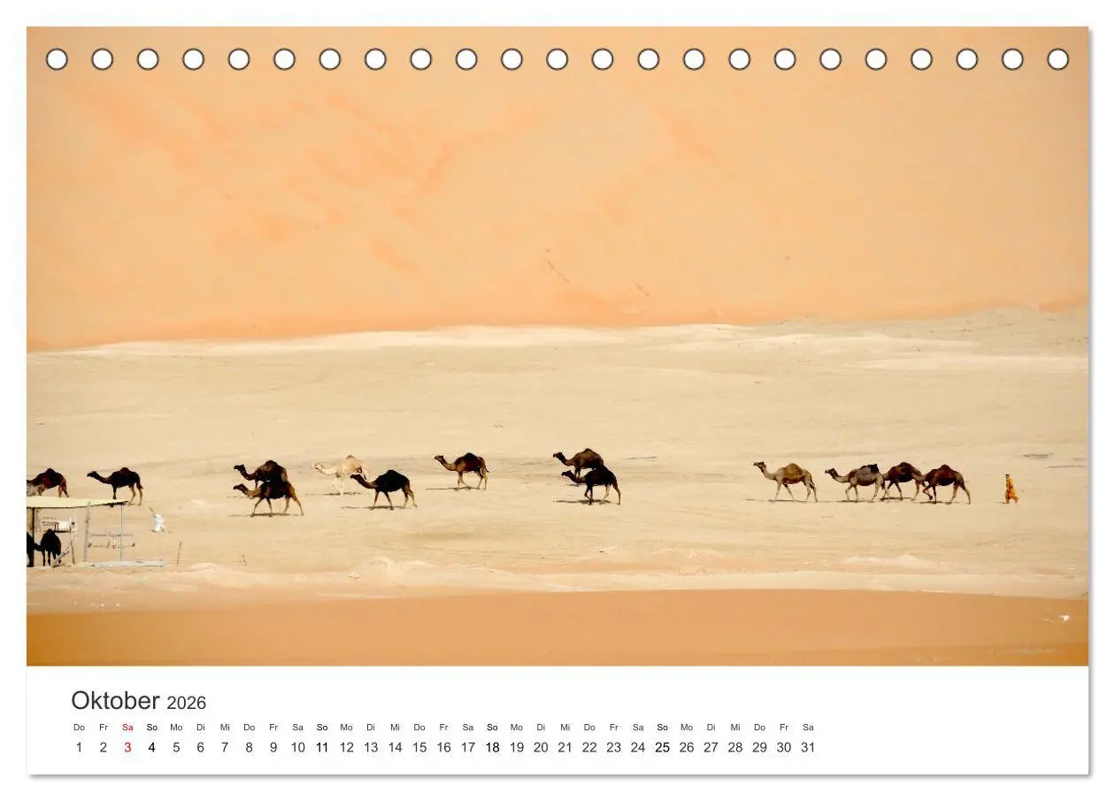 Bild: 9783457427231 | Kamele - die wahren Überlebenskünstler der Wüste. (Tischkalender...