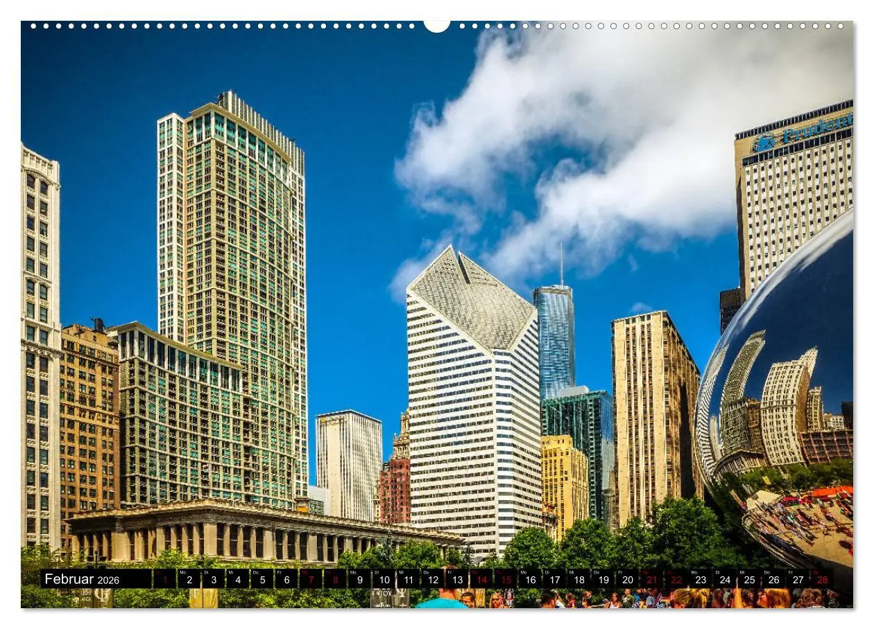 Bild: 9783457737231 | Chicago Impressionen (hochwertiger Premium Wandkalender 2026 DIN A2...