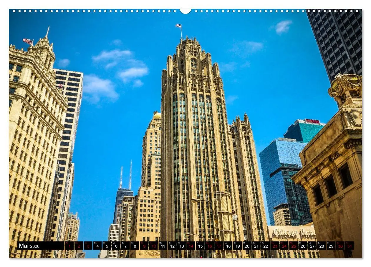 Bild: 9783457737231 | Chicago Impressionen (hochwertiger Premium Wandkalender 2026 DIN A2...
