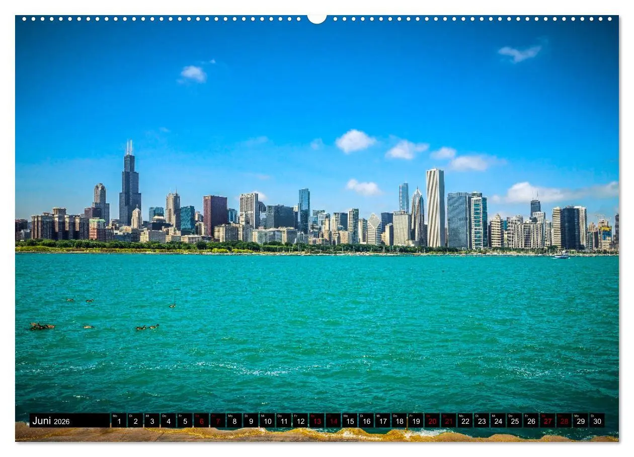 Bild: 9783457737231 | Chicago Impressionen (hochwertiger Premium Wandkalender 2026 DIN A2...