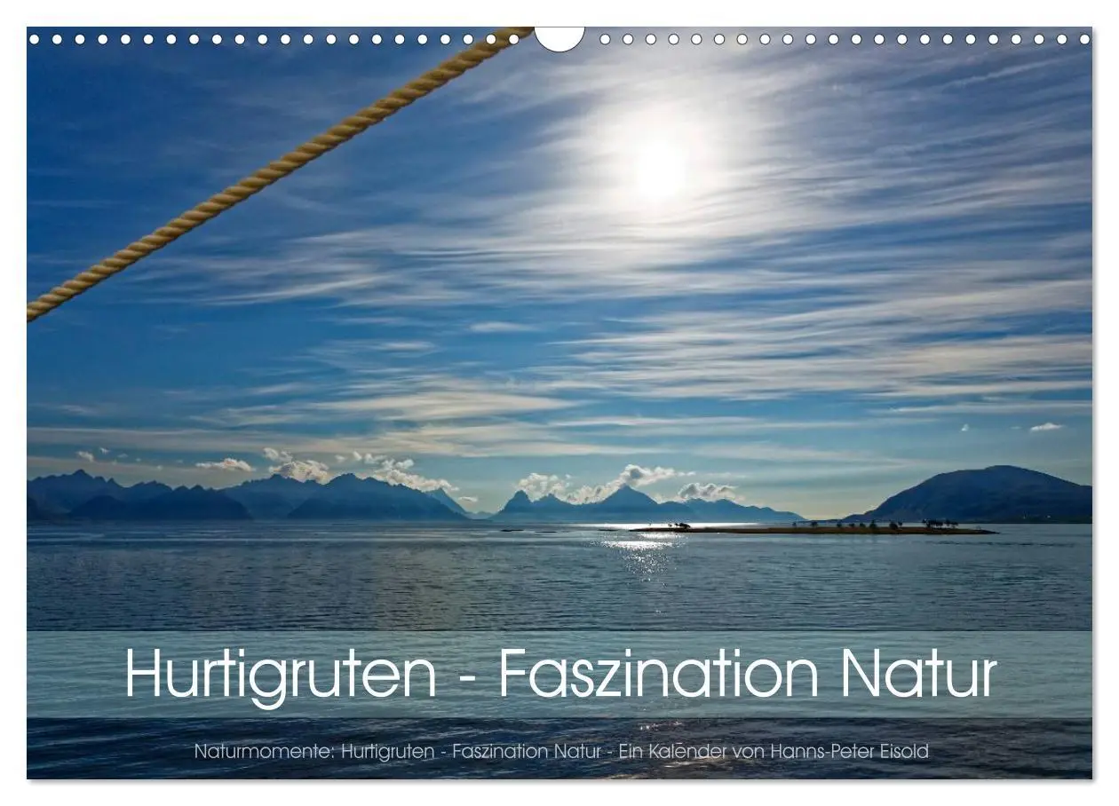 Cover: 9783516067231 | Hurtigruten - Faszination Natur (Wandkalender 2026 DIN A3 quer),...