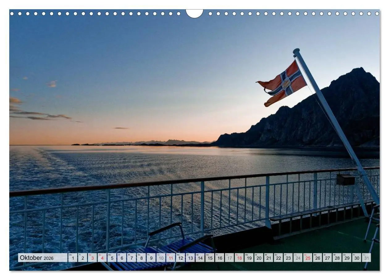 Bild: 9783516067231 | Hurtigruten - Faszination Natur (Wandkalender 2026 DIN A3 quer),...