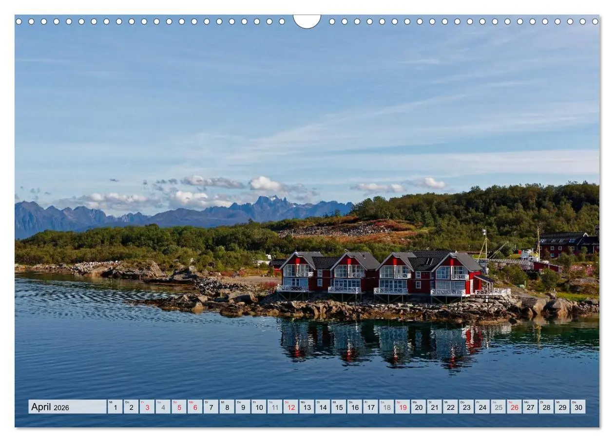 Bild: 9783516067231 | Hurtigruten - Faszination Natur (Wandkalender 2026 DIN A3 quer),...