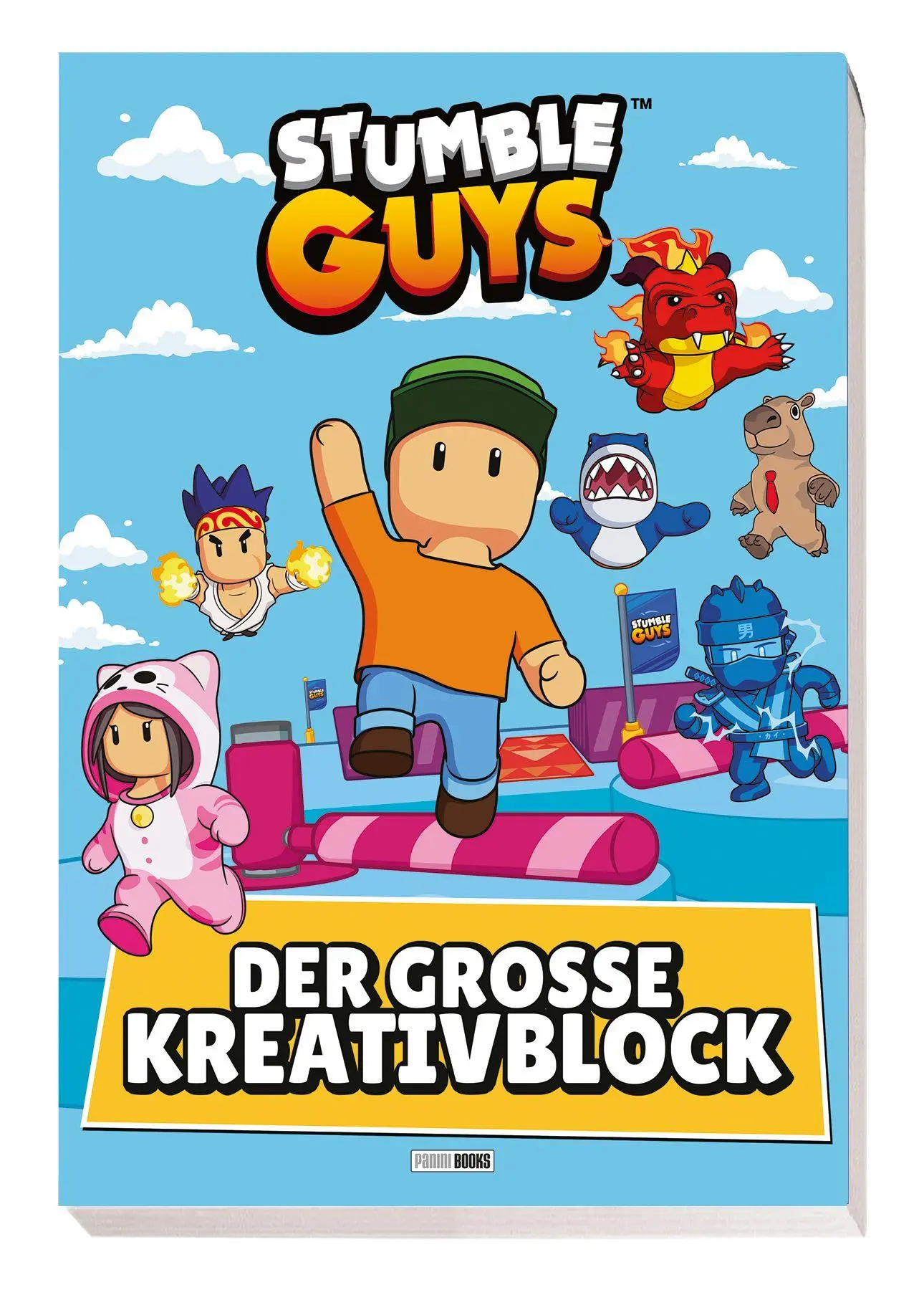 Cover: 9783833247231 | Stumble Guys: Der große Kreativblock | Malblock | Panini | Taschenbuch