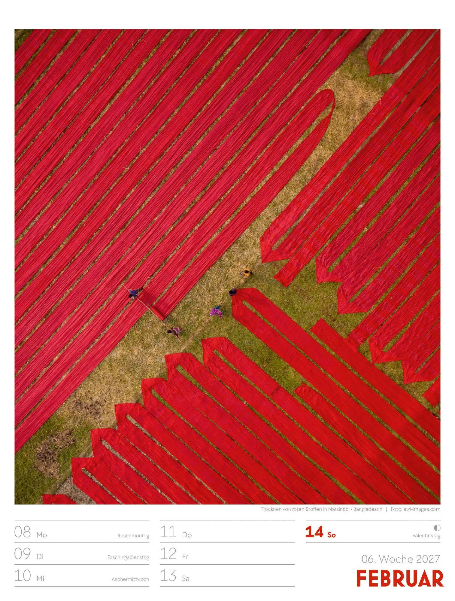 Bild: 9783838437231 | Welt von Oben Wochenplaner Luftbild-Kalender 2027 | GmbH | Kalender