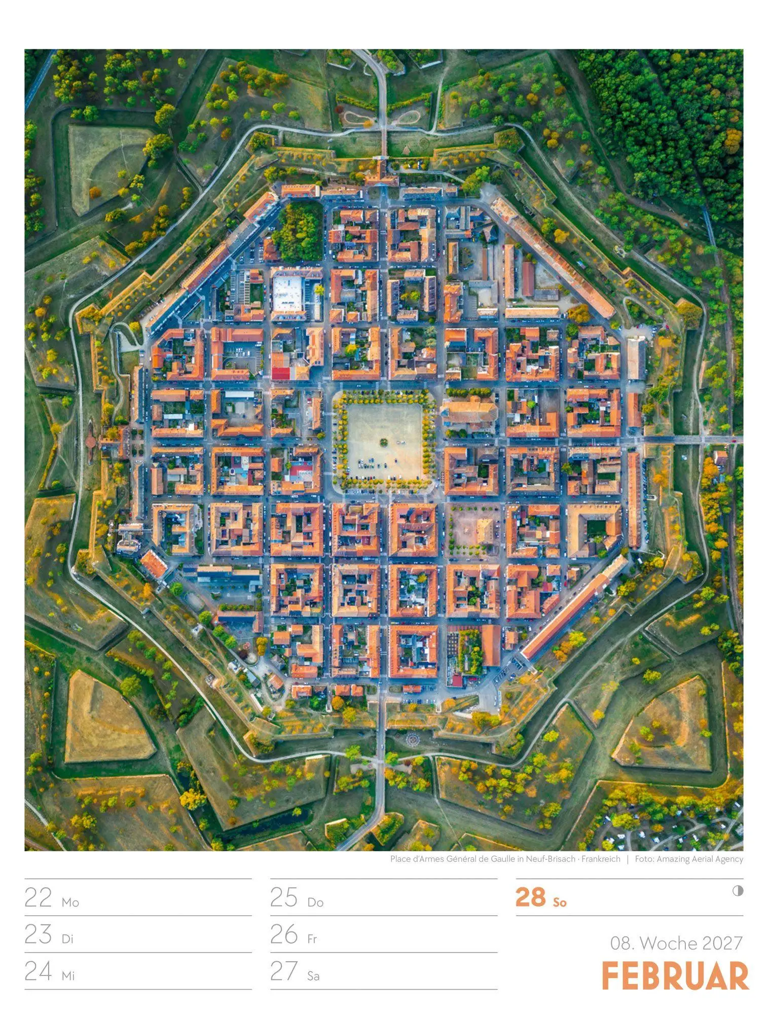 Bild: 9783838437231 | Welt von Oben Wochenplaner Luftbild-Kalender 2027 | GmbH | Kalender