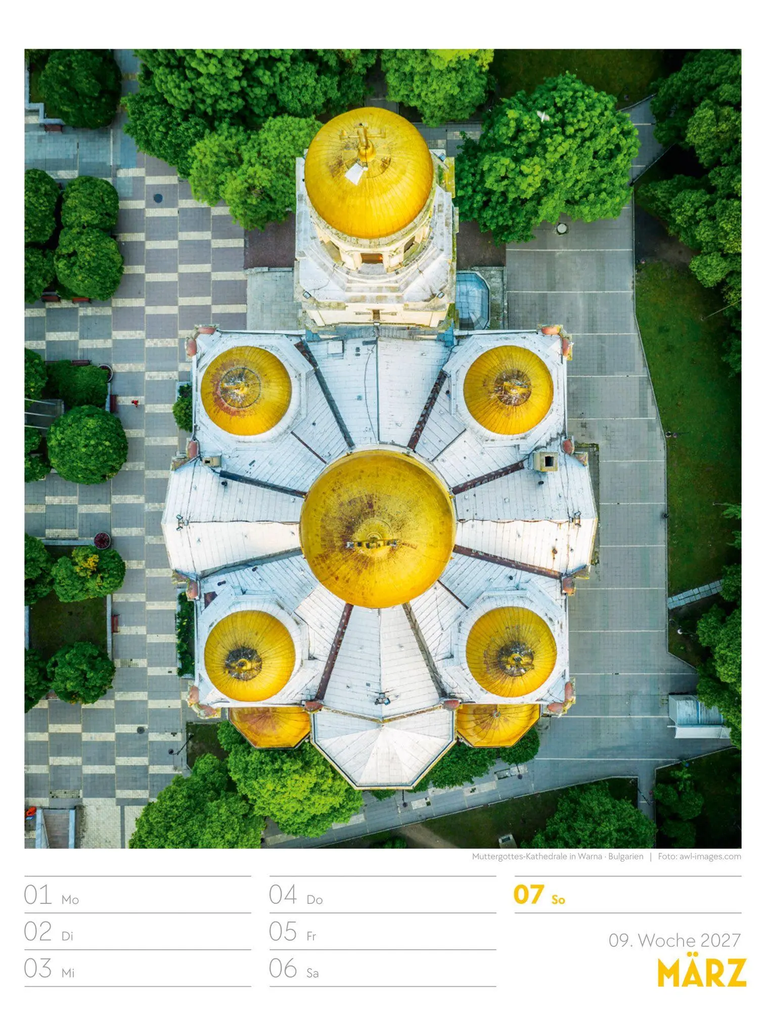Bild: 9783838437231 | Welt von Oben Wochenplaner Luftbild-Kalender 2027 | GmbH | Kalender