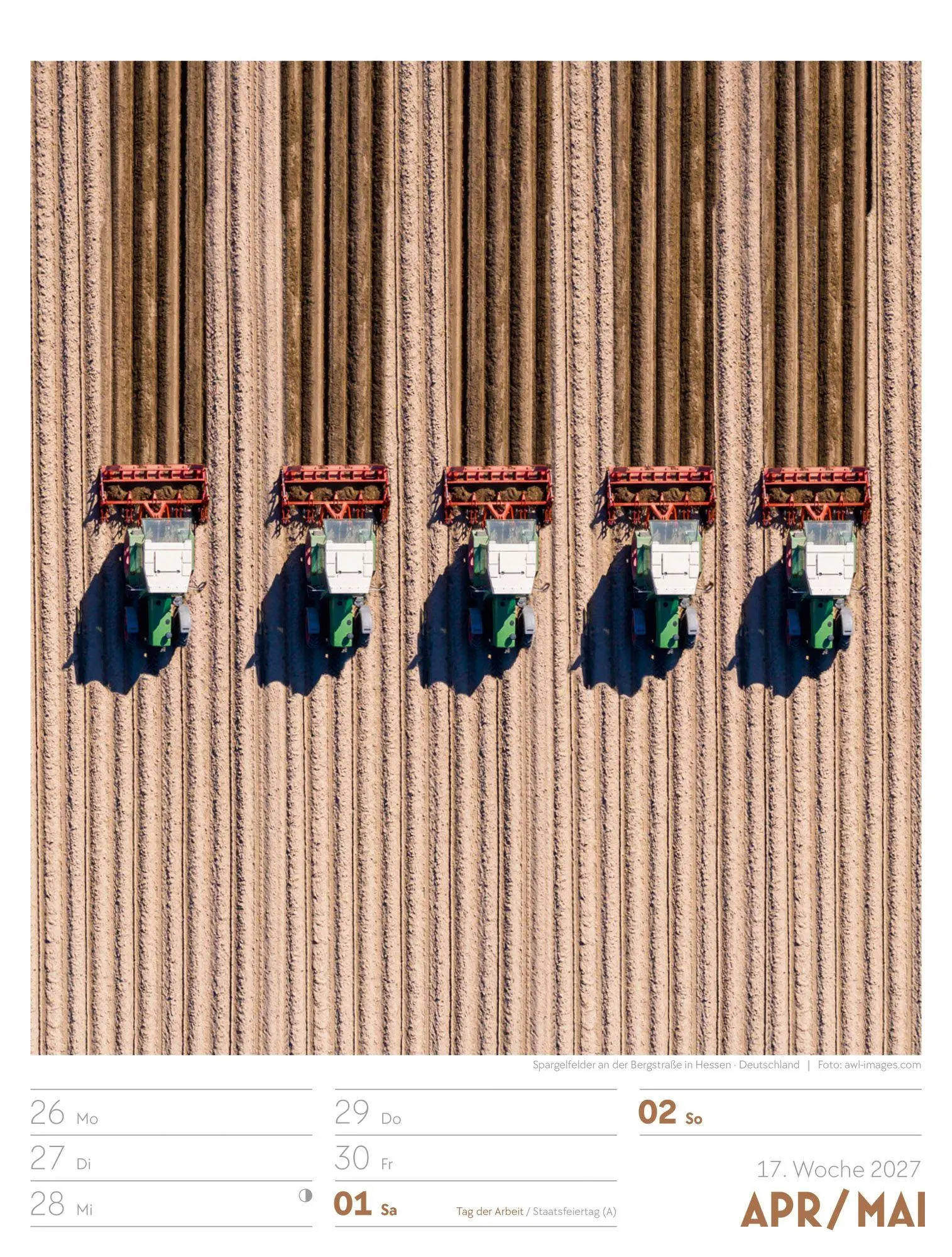 Bild: 9783838437231 | Welt von Oben Wochenplaner Luftbild-Kalender 2027 | GmbH | Kalender