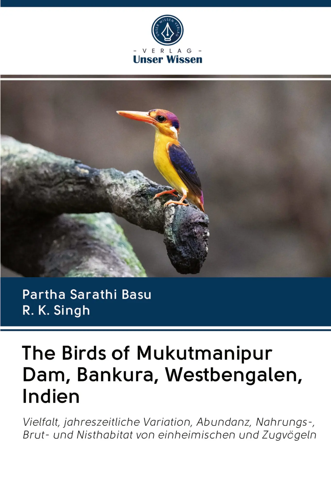 Cover: 9786202697231 | The Birds of Mukutmanipur Dam, Bankura, Westbengalen, Indien | Buch