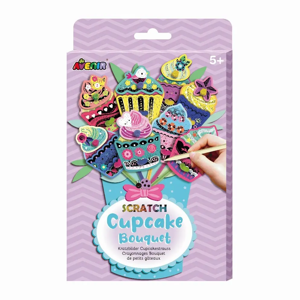 Cover: 6920773317331 | Kratzbilder Cupcakestrauss | 6301733 | 2022 | AVENIR