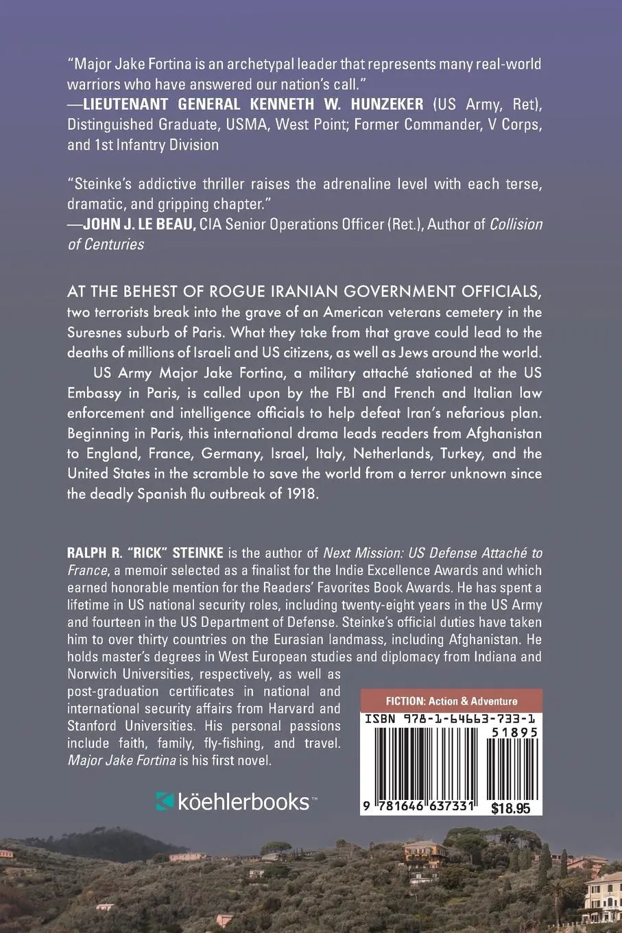 Rückseite: 9781646637331 | Major Jake Fortina and the Tier-One Threat | Rick Steinke | Buch