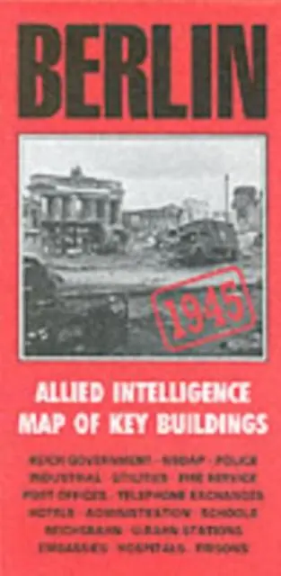Cover: 9781870067331 | Berlin Intelligence Map | (Land-)Karte | Karte/Landkarte | Englisch