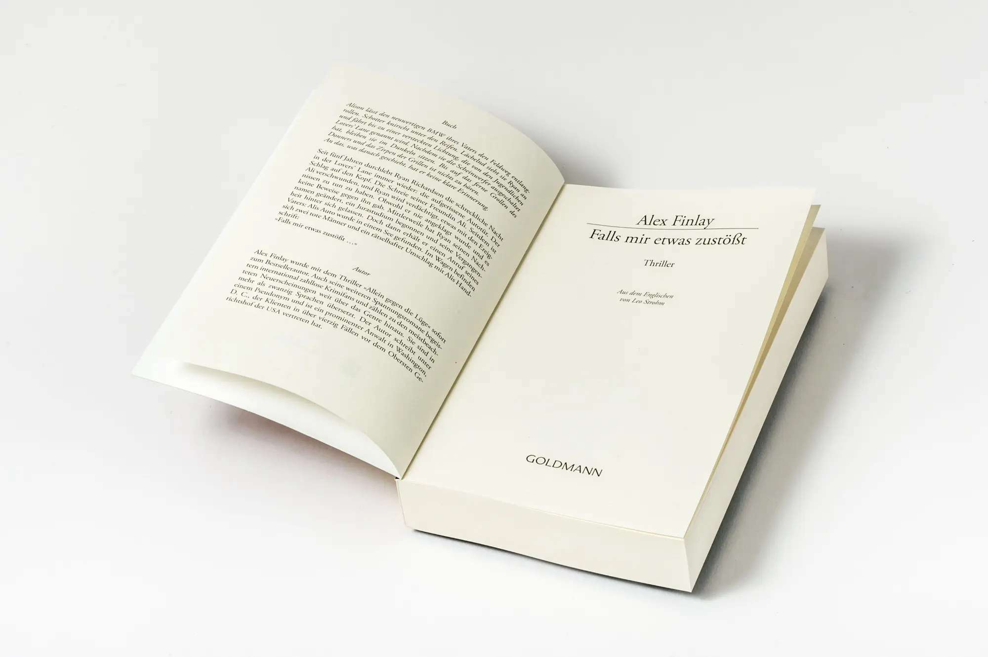 Bild: 9783442497331 | Falls mir etwas zustößt | Alex Finlay | Taschenbuch | 368 S. | Deutsch
