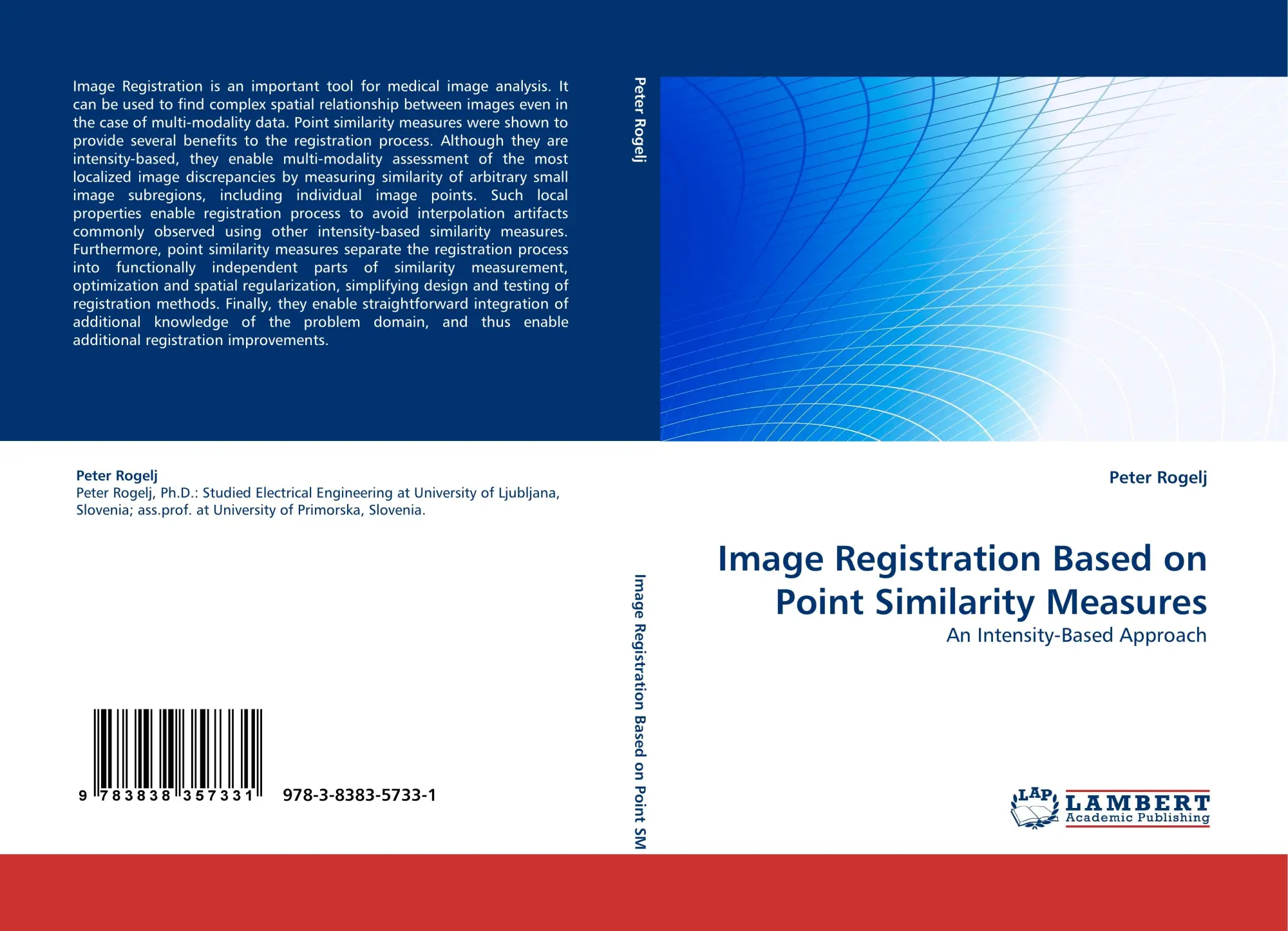 Cover: 9783838357331 | Image Registration Based on Point Similarity Measures | Peter Rogelj