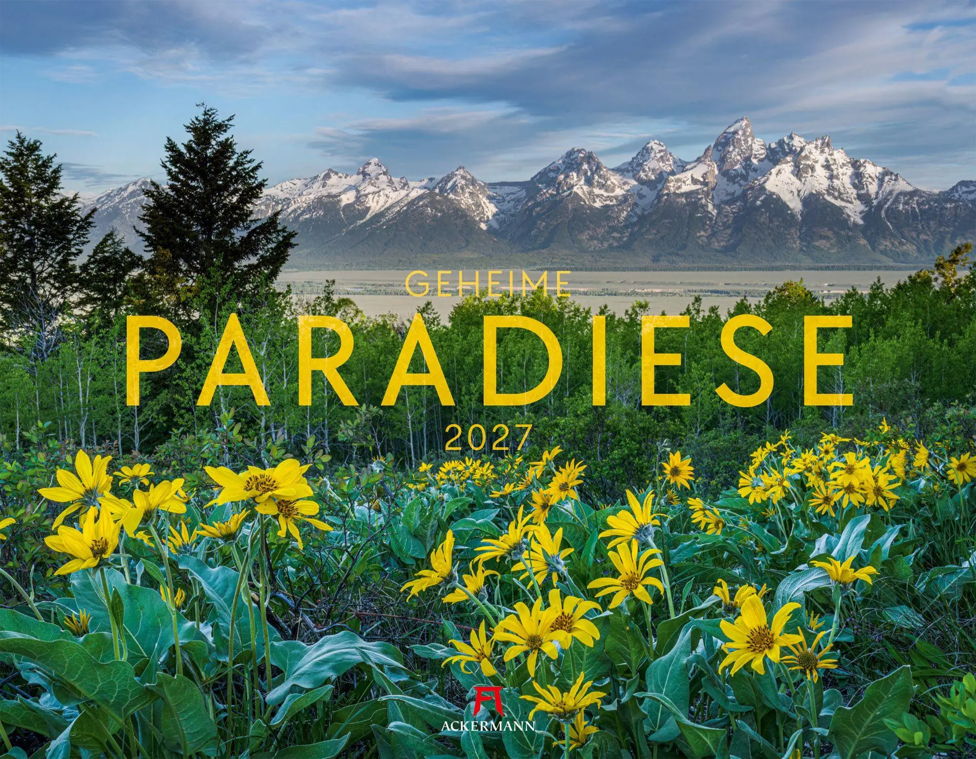 Cover: 9783838427331 | Geheime Paradiese Kalender 2027 | Ackermann Kunstverlag GmbH | 14 S.