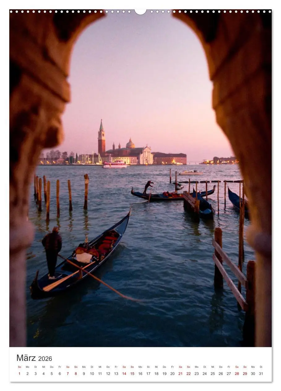 Bild: 9783516357431 | Venedig - Eine Stadt zum Verlieben. (Wandkalender 2026 DIN A2...