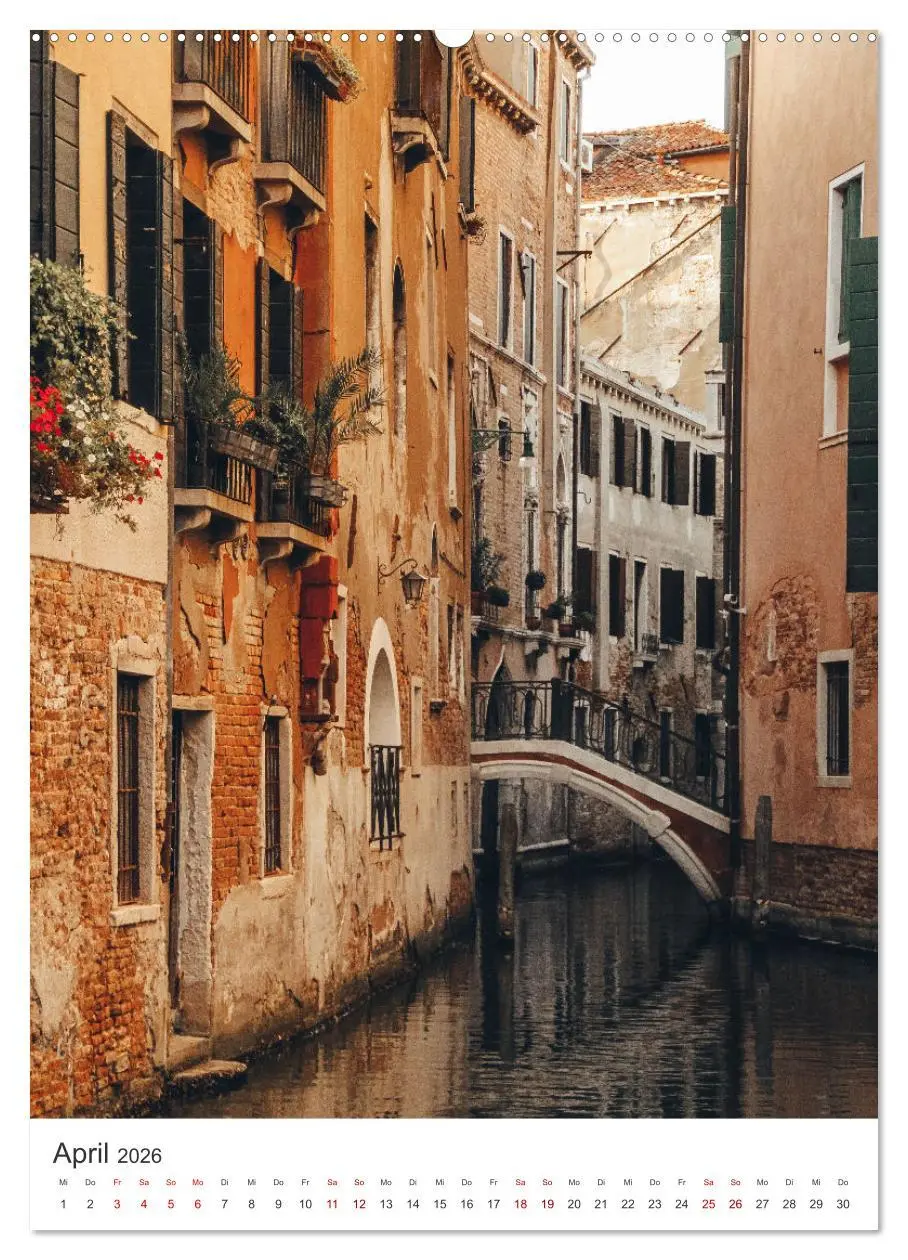 Bild: 9783516357431 | Venedig - Eine Stadt zum Verlieben. (Wandkalender 2026 DIN A2...