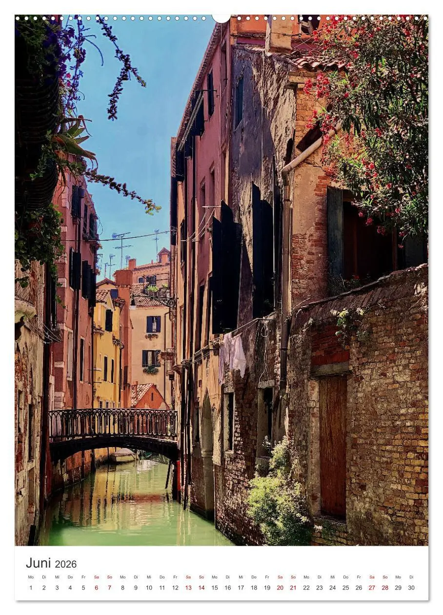 Bild: 9783516357431 | Venedig - Eine Stadt zum Verlieben. (Wandkalender 2026 DIN A2...