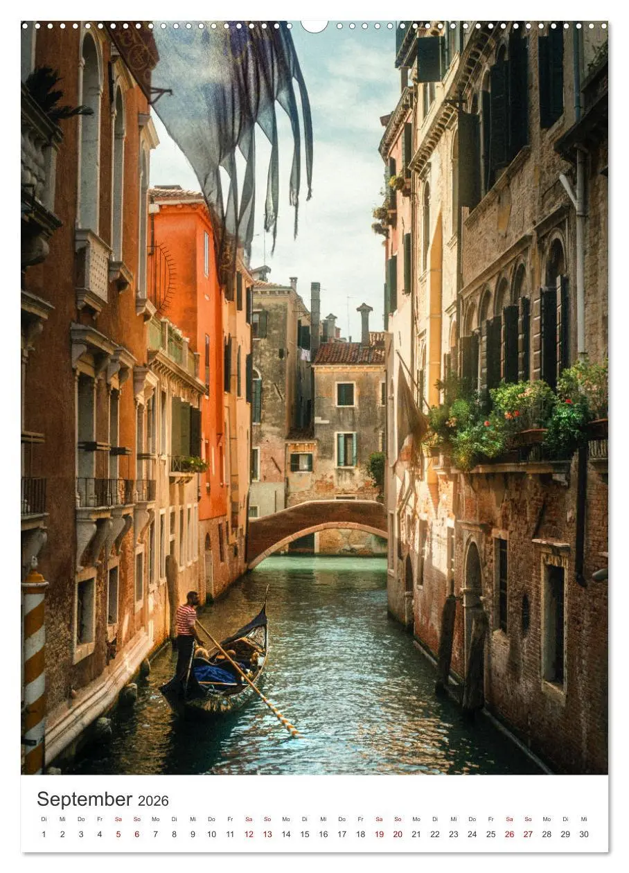 Bild: 9783516357431 | Venedig - Eine Stadt zum Verlieben. (Wandkalender 2026 DIN A2...