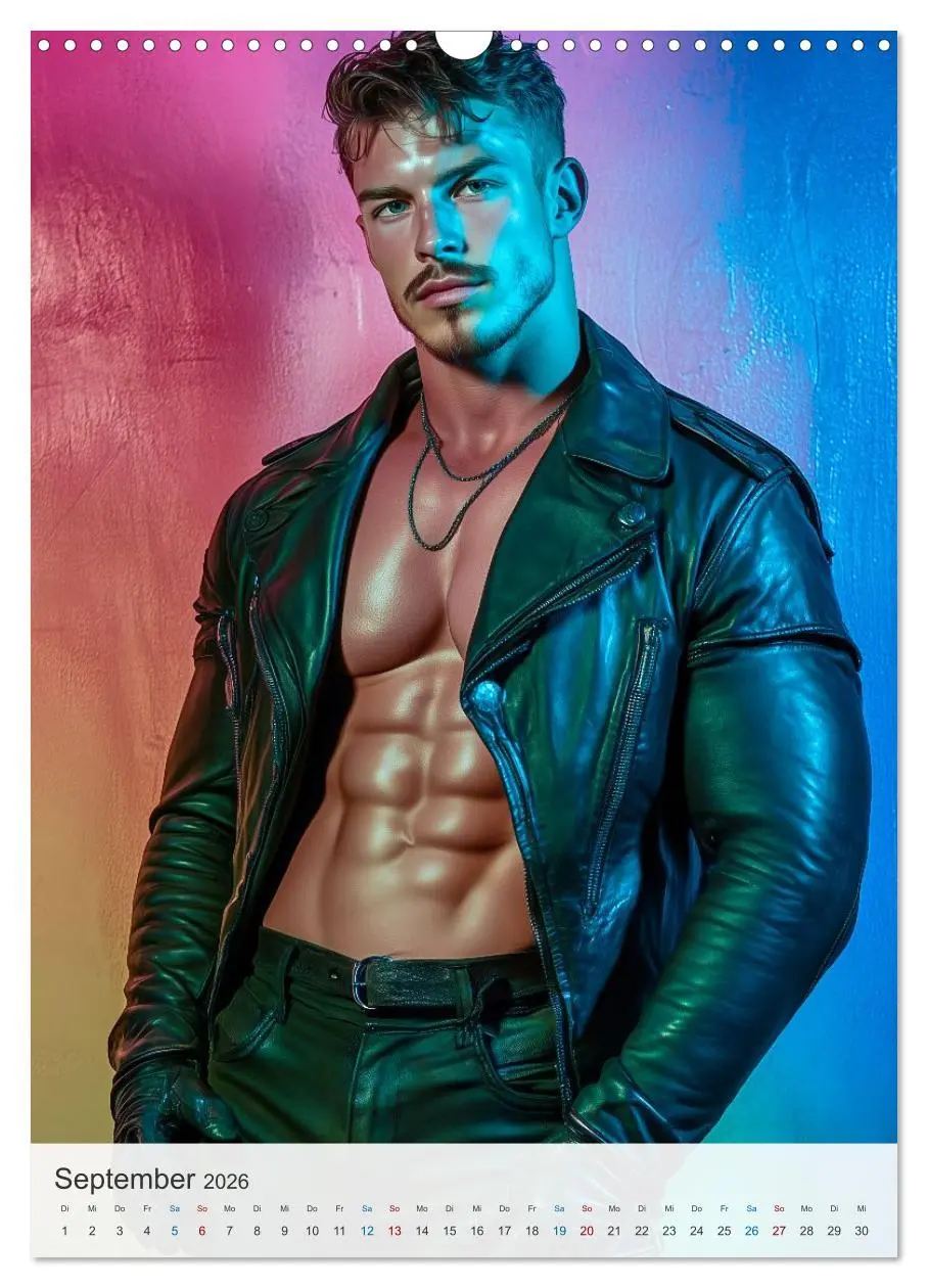 Bild: 9783516597431 | Muskeln und Leder (Wandkalender 2026 DIN A3 hoch), CALVENDO...