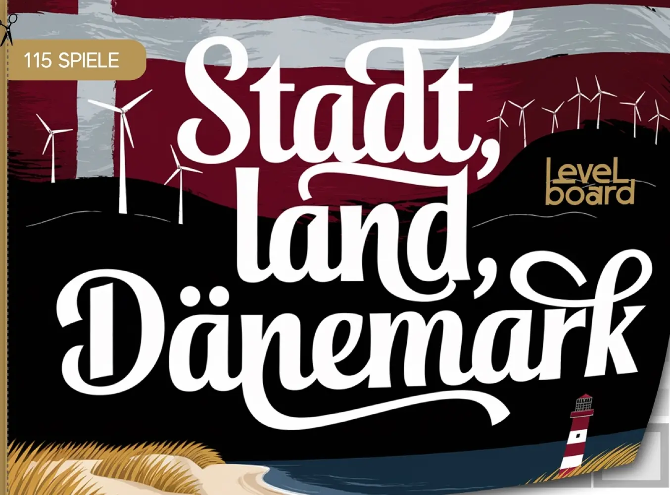 Cover: 9783693197431 | Stadt, Land, Dänemark - 115 Spielblöcke | levelBoard Spiele | Buch